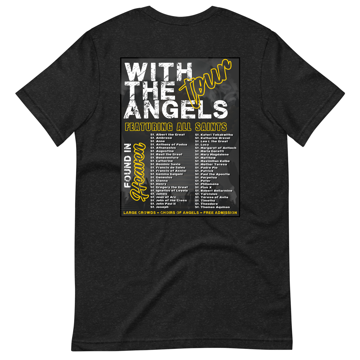 WITH THE ANGELS CONCERT - Unisex T-Shirt