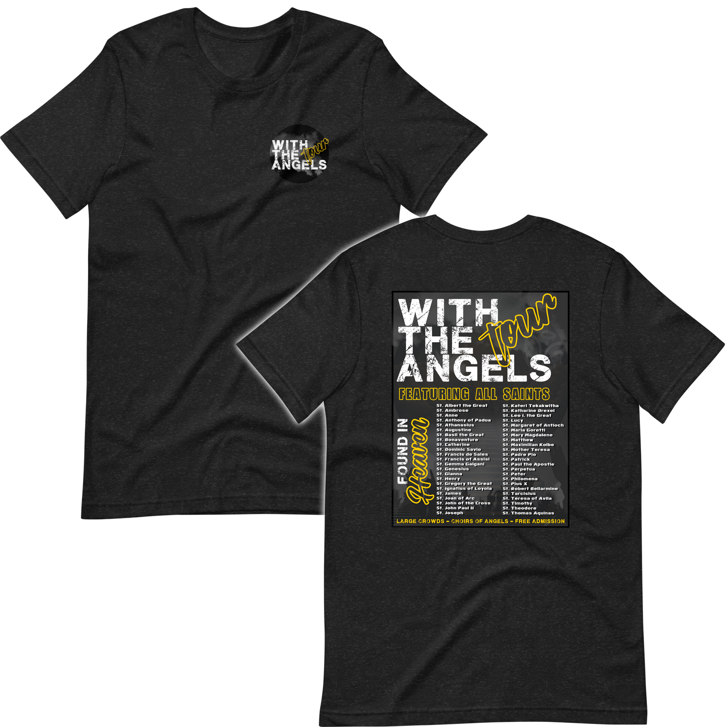 WITH THE ANGELS CONCERT - Unisex T-Shirt