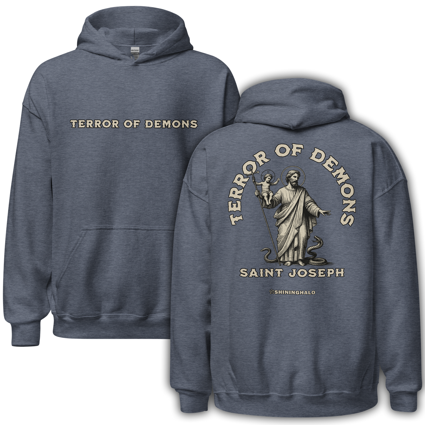 TERROR OF DEMONS - SAINT JOSEPH - Unisex Hoodie