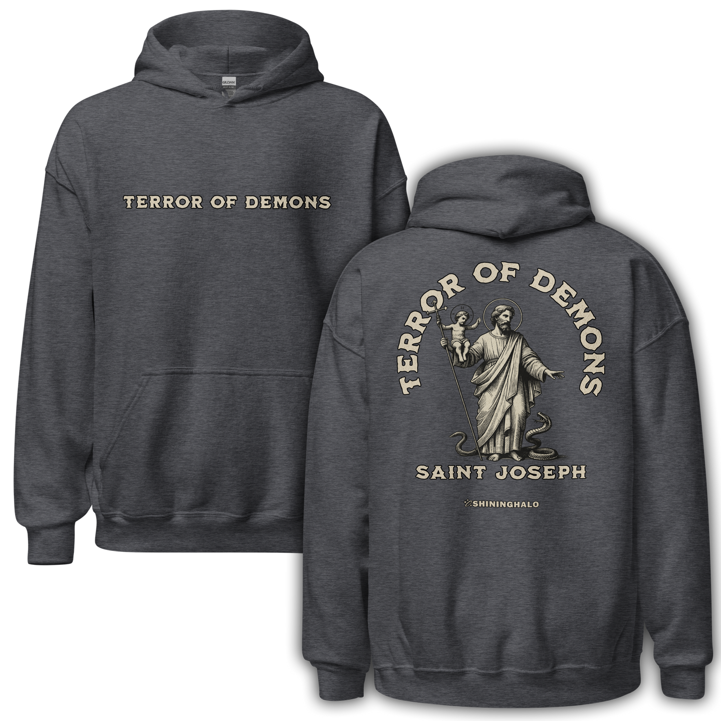 TERROR OF DEMONS - SAINT JOSEPH - Unisex Hoodie