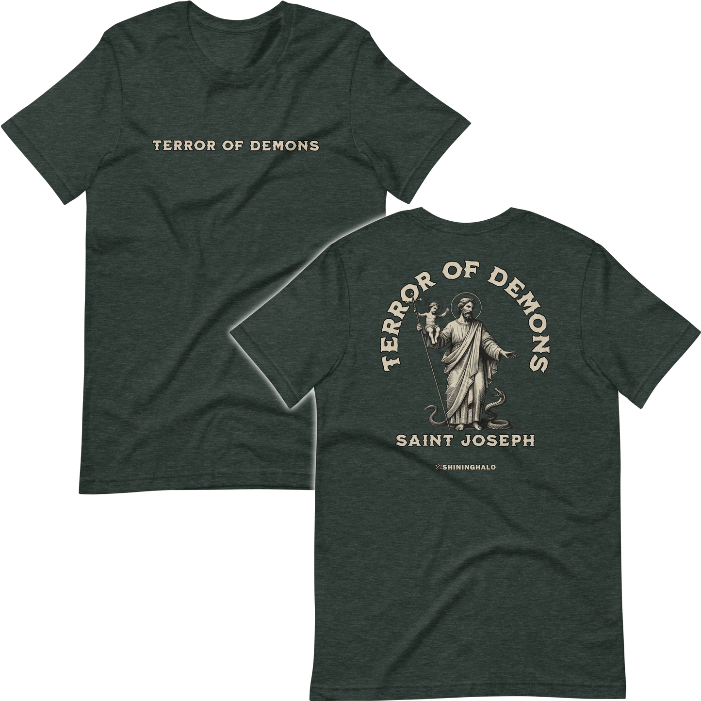 TERROR OF DEMONS - SAINT JOSEPH - Unisex T-Shirt