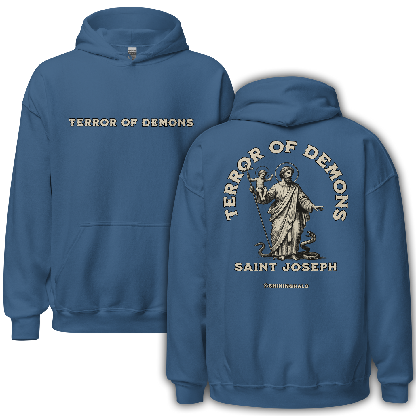 TERROR OF DEMONS - SAINT JOSEPH - Unisex Hoodie