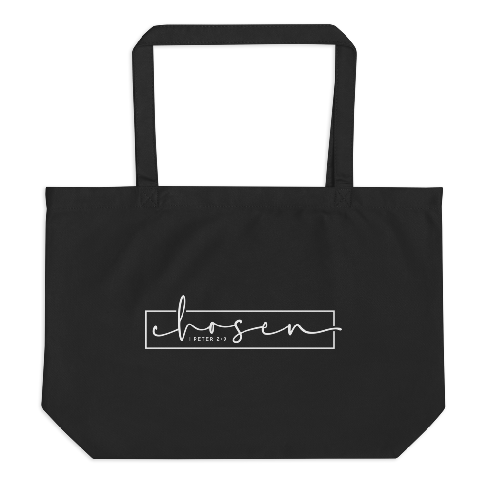 CHOSEN - Large Organic Tote Bag