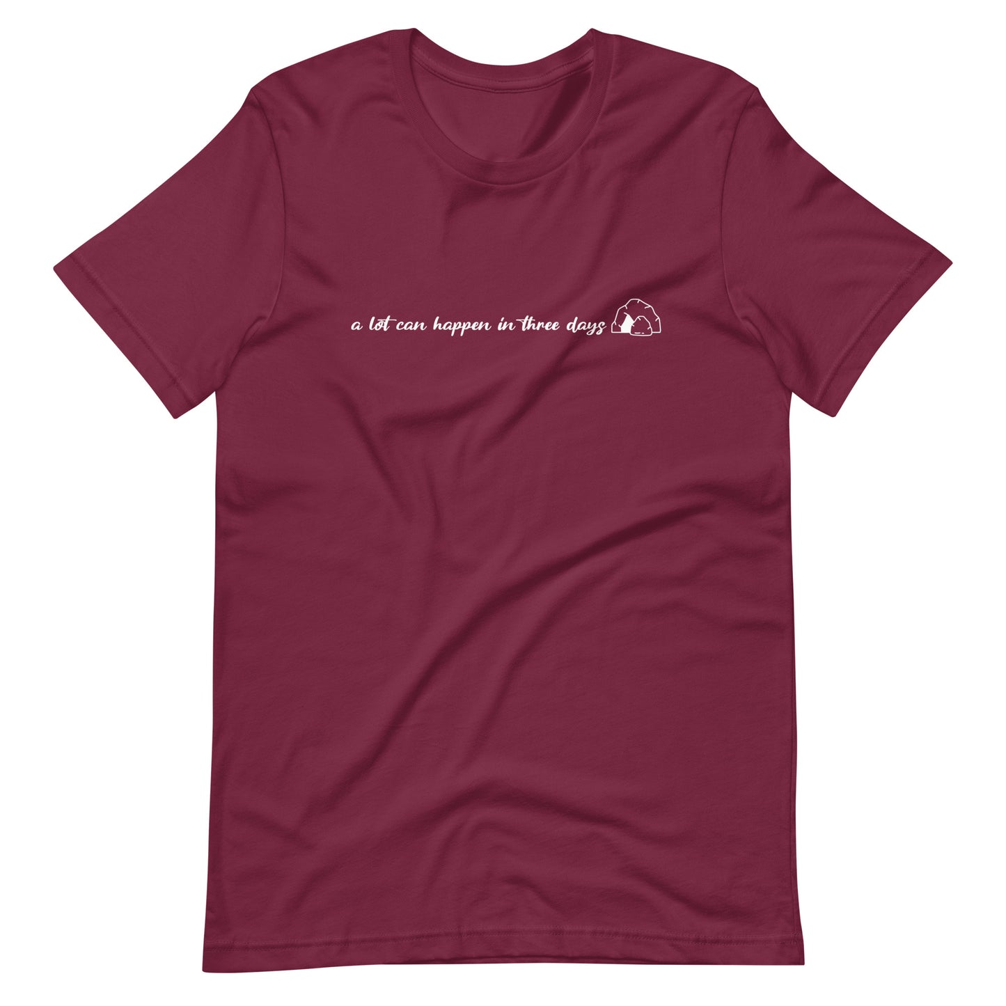 A LOT CAN HAPPEN IN 3 DAYS - Unisex T-Shirt