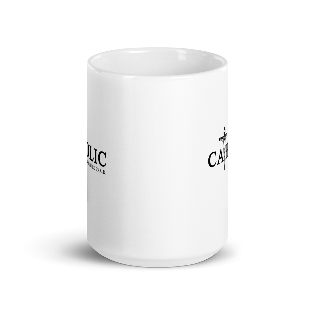 CATHOLIC - White Glossy Mug