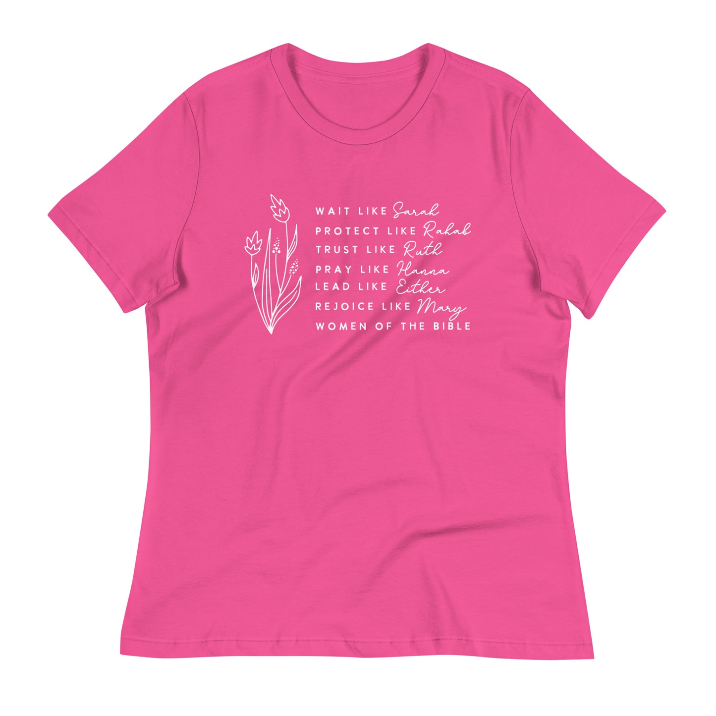 WOMEN OF THE BIBLE - Women's Relaxed T-Shirt