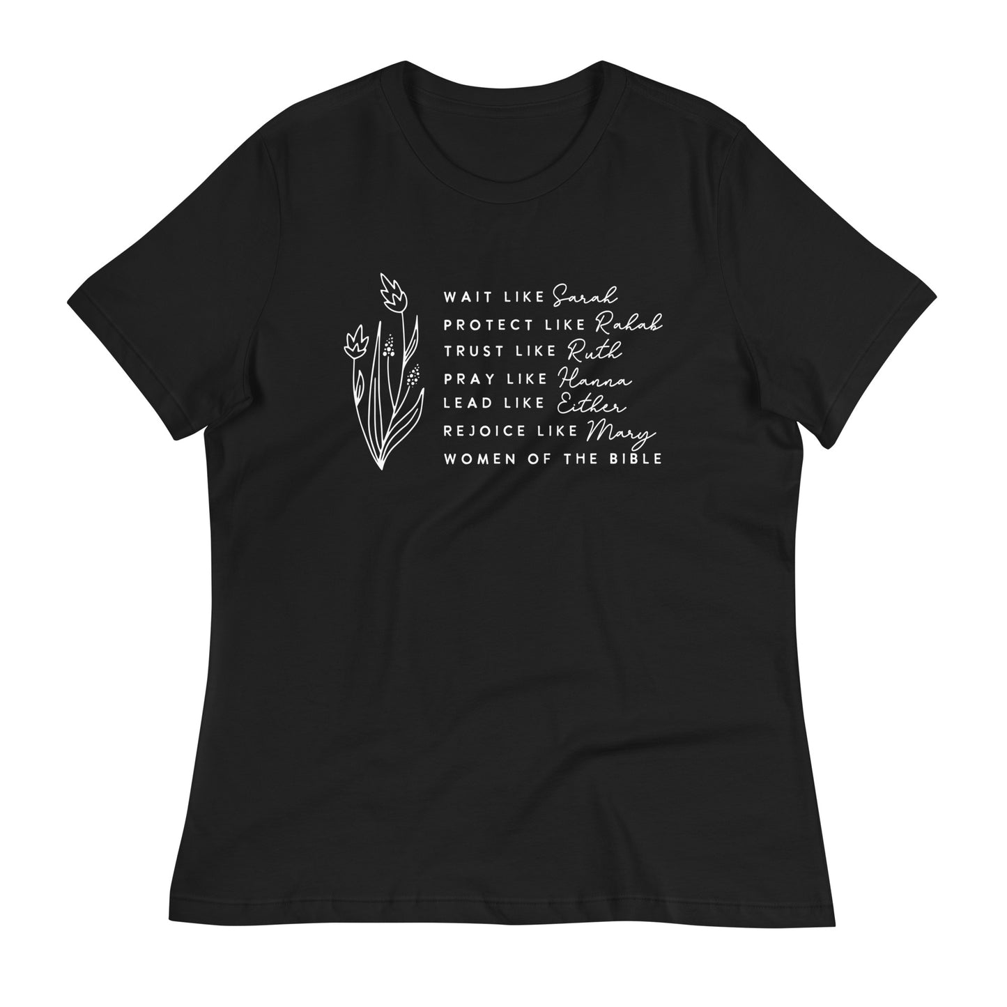 WOMEN OF THE BIBLE - Women's Relaxed T-Shirt