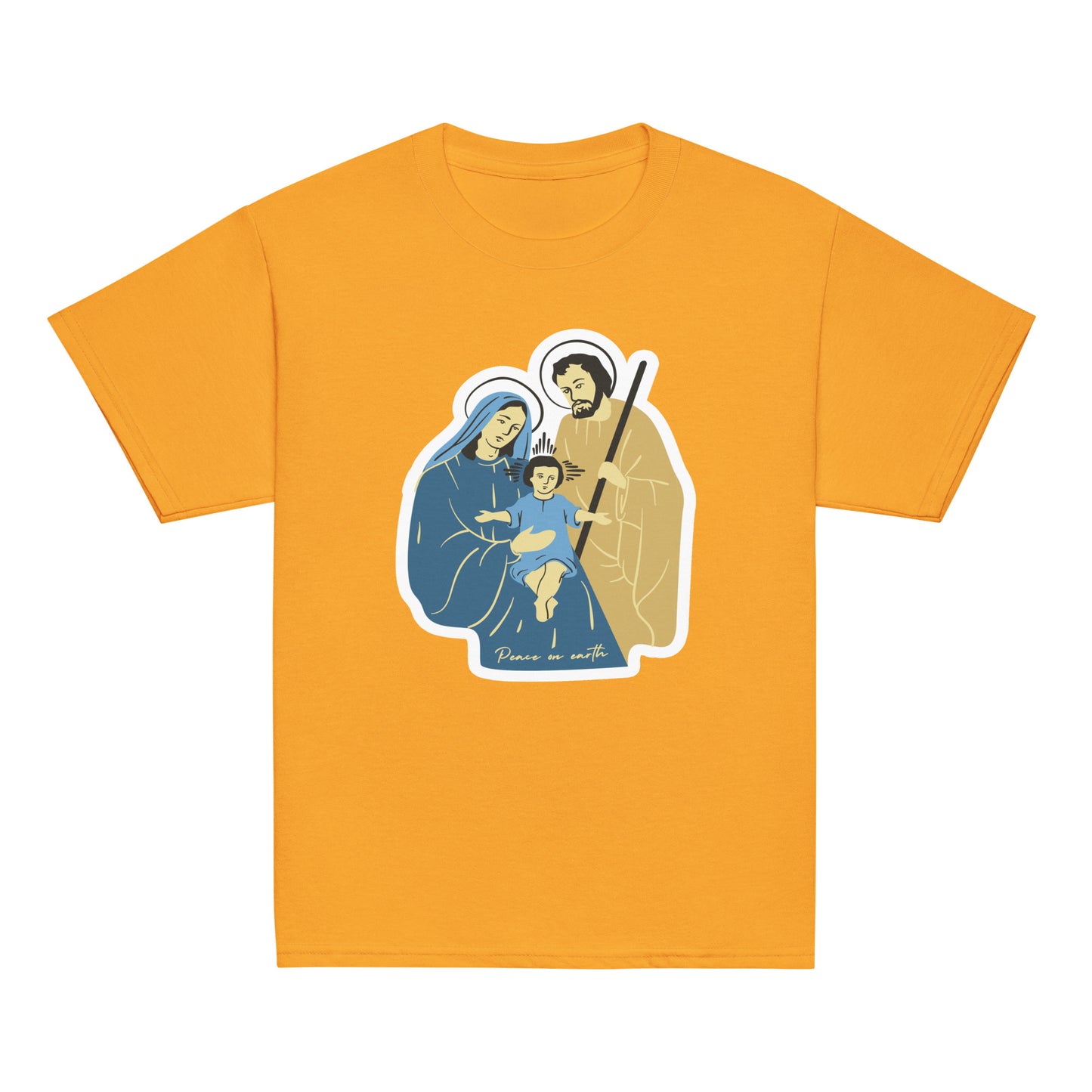 PEACE ON EARTH - HOLY FAMILY - Youth T-Shirt