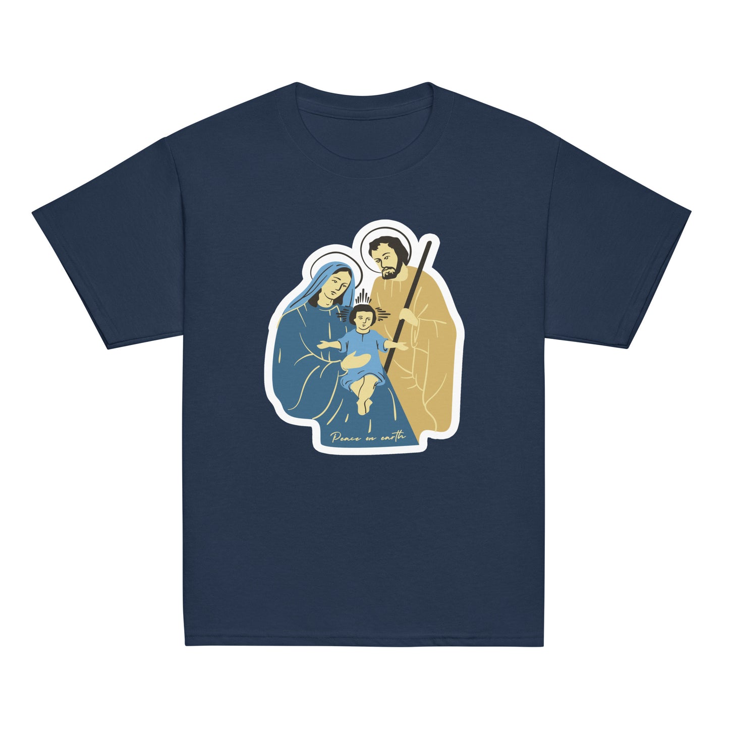 PEACE ON EARTH - HOLY FAMILY - Youth T-Shirt