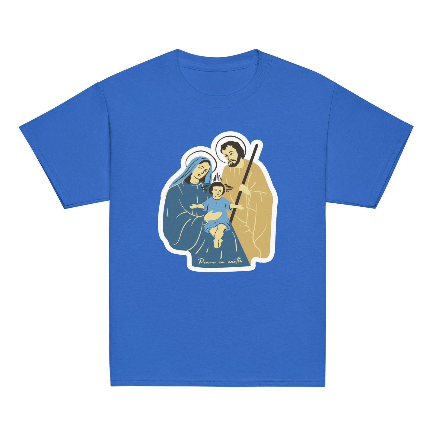 PEACE ON EARTH - HOLY FAMILY - Youth T-Shirt