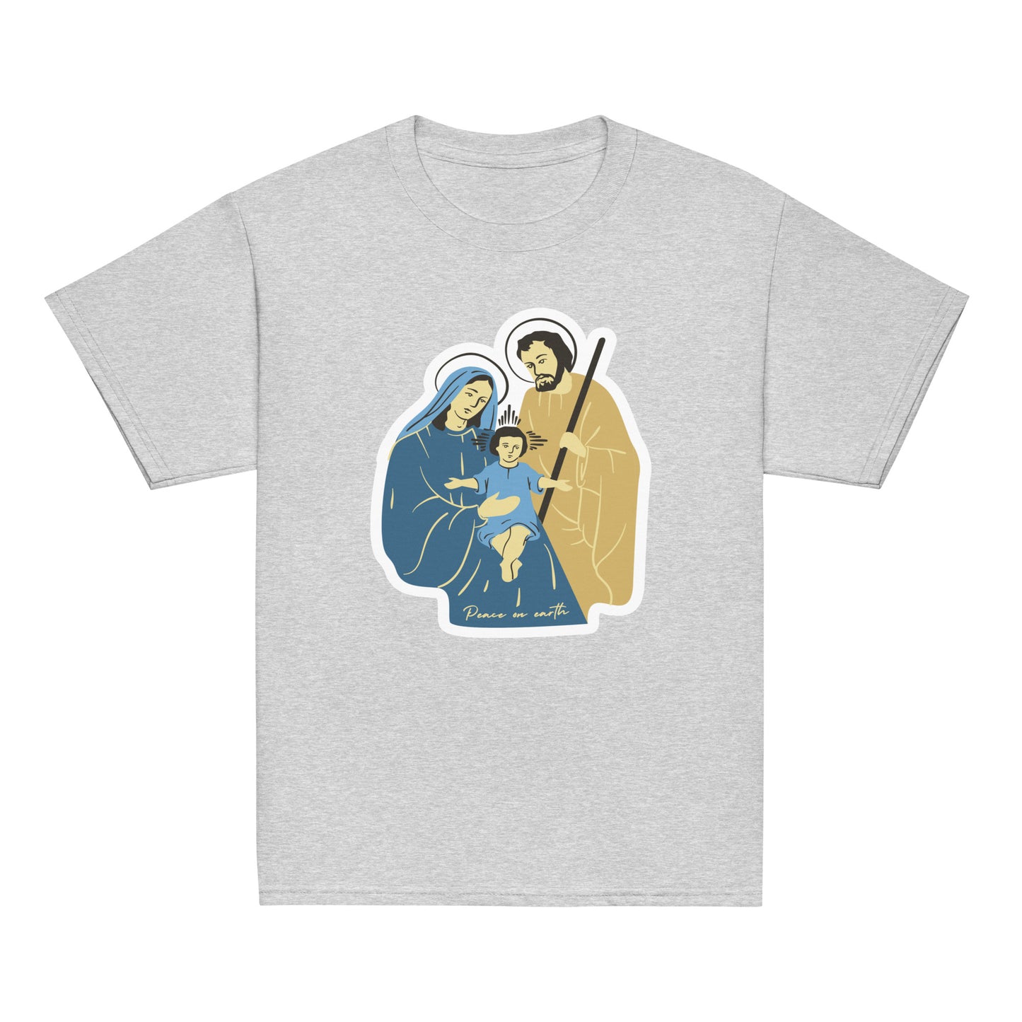 PEACE ON EARTH - HOLY FAMILY - Youth T-Shirt