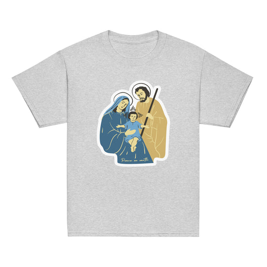 PEACE ON EARTH - HOLY FAMILY - Youth T-Shirt